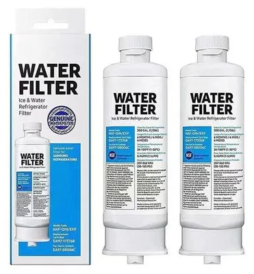 Produktbild von Set mit 2 Ersatz-Kš¹hlschrankwasserfiltern fš¹r Samsung DA97-17376B DA97-08006C