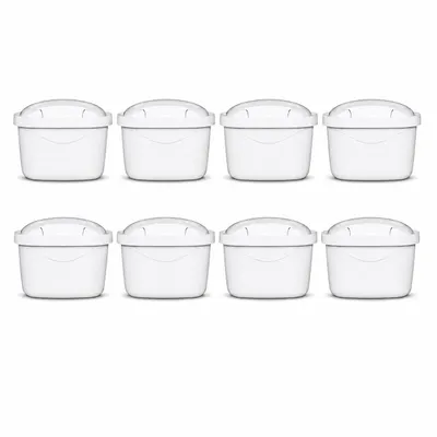 Produktbild von Sillar Wasserfilter 8er-Set – Ersatzkartuschen für Dafi, Brita, Aquaphor, Philips