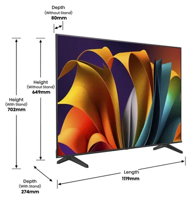 Produktbild von Hisense TV 50A6N, 50", 4K, UHD