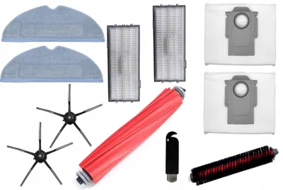 Produktbild von Optimum Zubehörset Roborock S7 MaxV Ultra S7 Pro Ultra Filter Bürsten Mop Beutel