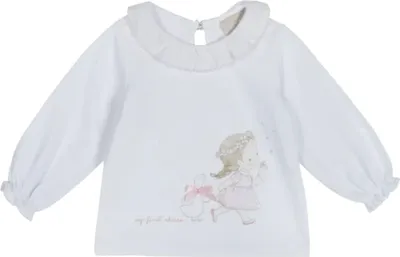 Zdjęcie produktu dla Bluzka dziecięca Chicco bawełniana z długim rękawem 80