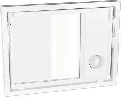 Produktbild von WOLFA Mehrzweck Kipp-Fenster PLUS Kunststoff weiß 1200x700 mm mit Isolierglas und Wäschetrockneranschluss