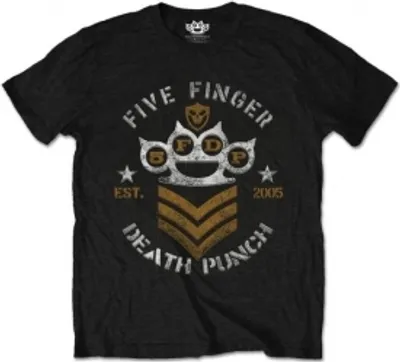 Produktbild von Five Finger Death Punch Chevron Black S T-Shirt
