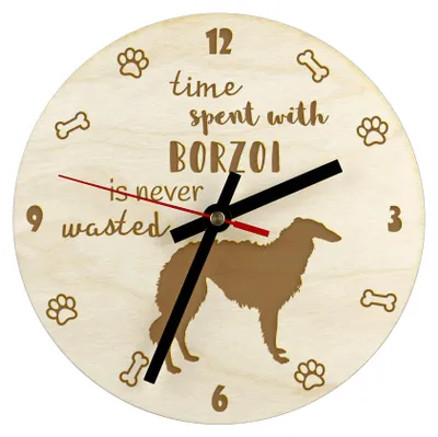 Obrázok produktu pre Barzoi hodinový stroj z lepenky Art-Dog