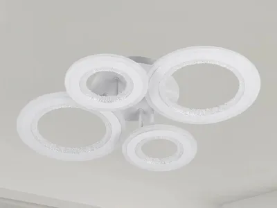 Productafbeelding van LED plafondlamp met afstandsbediening, 100W - J3346/W
