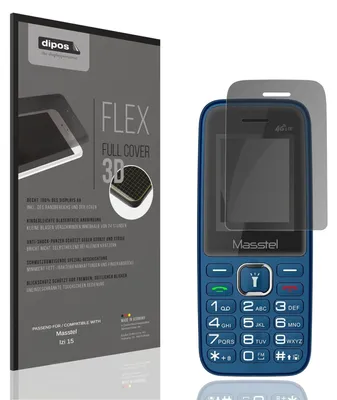 Produktbild von Full Cover Privacy Blickschutzfolie für Masstel Izi 15 Folie Anti-Shock