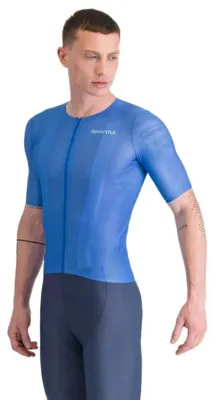 Obrázek produktu pro Sportful Light 2, pánské cyklistické tričko s krátkým rukávem, modrá barva, velikost M