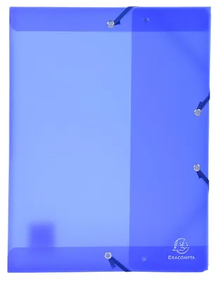 Produktbild von Exacompta Archivbox A4 Polypropylen Rückenbreite 25mm Chromaline Blau