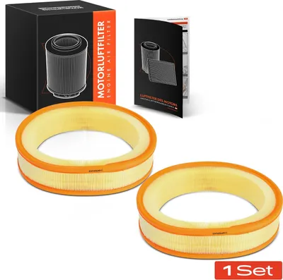 Produktbild von Frankberg 2x Luftfilter Filtereinsatz für Mercedes-Benz W124 S124 W126 C124 R129 2.6 3.0