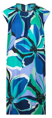 Produktbild von Betty Barclay Kleid Kurz Jersey Blue/Green 46