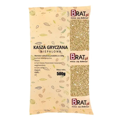 Zdjęcie produktu dla Kasza gryczana niepalona 500g Brat.pl
