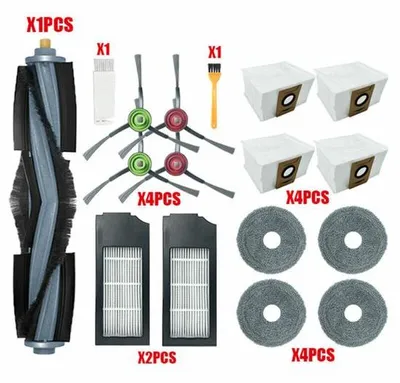 Image de Pièces de rechange pour l'aspirateur robot Ecovacs Deebot X1 TURBO / OMNI - Accessoires