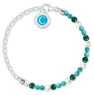 Produktbild von Thomas Sabo Armband Charm-Club Perlen Malachit Länge 15 Cm A2130-158-7