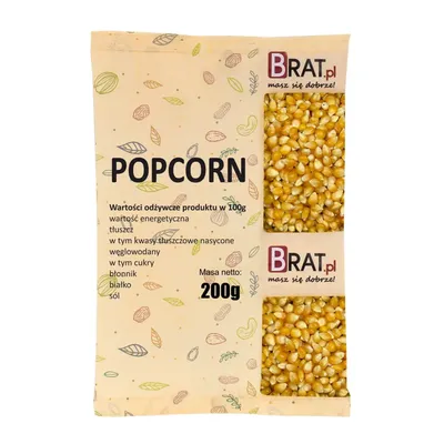 Obrázek produktu pro Popcorn 200g Brat.pl