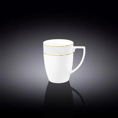 Produktbild von Wilmax Tasse 450 ml Weiß Porzellan WL-880102432/A