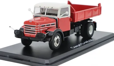 Zdjęcie produktu dla Csepel D-445 HQ czerwono-biały SSM 1:43