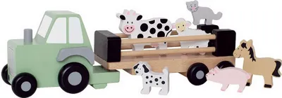 Obrázek produktu pro JaBaDaBaDo W7151, Traktor, 1,5 rok/roky, Kov, Plast, Dřevo, Vícebarevný