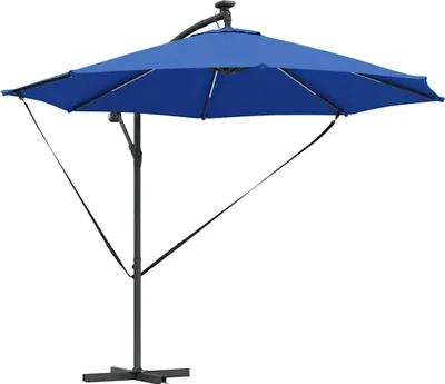 Obrázok produktu pre Slnečník Azurblue 294 x 294 x 248 cm Polyester a hliník