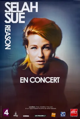 Productafbeelding van Selah Sue - Reason - Affiche/Poster - 40x60 cm