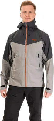 Produktbild von Bergans Herren Rabot Alpine 3L Regenjacke Solid Grey/Dark Shadow Grey L