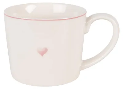 Productafbeelding van Clayre & Eef theekop, 275 ml, wit, keramiek