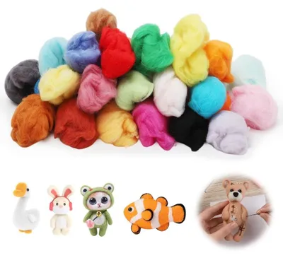 Imagen del producto de Kit de fieltro en 36 colores para proyectos creativos