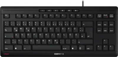 Immagine prodotto di CHERRY STREAM TKL - Tastiera - USB - QWERTZ - Tedesco - Interruttore a chiave: CHERRY SX - Nero (JK-8600EN-2)