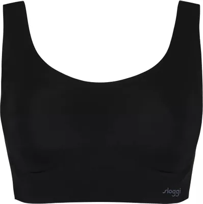 Produktbild von Sloggi Zero Feel Top BH Ohne Bügel, Farbe: Schwarz (Black), Größe: XS