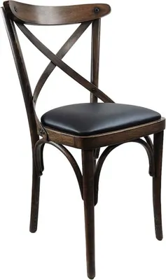 Image de Chaise de restaurant en Bois,Simili cuir,Suedine Bois pour Interieur