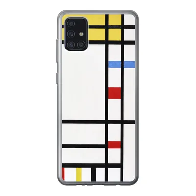 Produktbild von MuchoWow® Handyhülle Schutzhülle Hülle für Samsung Galaxy A52 5G Place De La Concorde - Piet Mondrian Silikon Softcase Handy Hülle - Umschlag