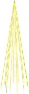 Obrázok produktu pre vidaXL LED vianočný stromček pre stožiar Teplá biela 732 LED diód 500 cm