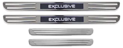 Produktbild von OMAC Einstiegsleiste Einstiegsleisten 9696090E4 Vorne und Hinten für VW Golf VII Schrägheck (5G1, BQ1, BE1, BE2) 490mm 130mm 30mm Edelstahl