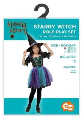 Immagine prodotto di Set per bambini "Strega Stellare", taglia 110/120 - Godan