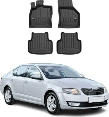 Produktbild von FROGUM ProLine 3D TPE Fußmatten für SKODA Octavia III Combi (5E5) Vorne+Hinten