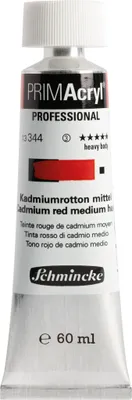 Produktbild von Kadmiumrotton mittel 60ml - PRIMAcryl Acrylfarbe Schmincke 13 344 011