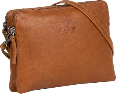 Produktbild von MUSTANG Leder Umhängetasche Catania Crossbody Bag Cognac braun