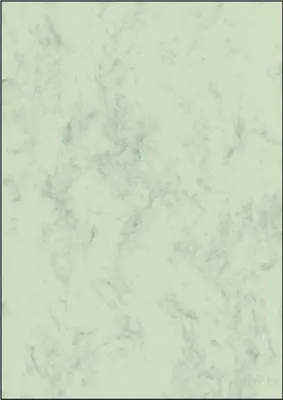 Productafbeelding van sigel Marmor-Papier, A4, 200 g/qm, Edelkarton, pastellgrn