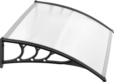 Zdjęcie produktu dla MultiGarden Daszek nad drzwiami wejściowymi 120 x 80 cm z poliwęglanu