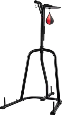 Immagine prodotto di 2 in 1 Telaio per sacco da boxe per uso intensivo Supporto per fitness in acciaio
