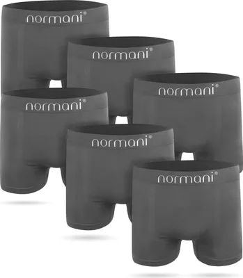Produktbild von normani 6 Stück Mikrofaser-Boxershorts für Herren aus Nylon