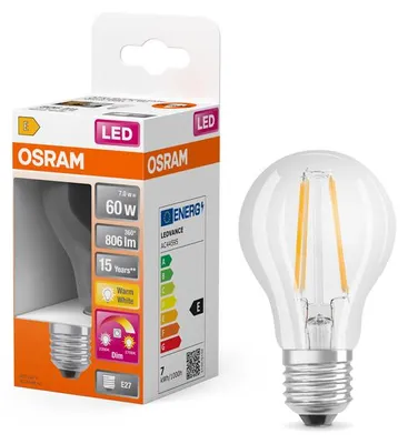 Image de LEDVANCE 4058075435537 LED bulb Warm white 7 W E27 E