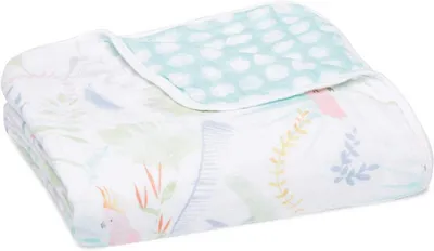 Productafbeelding van ™ Essentials katoenen mousseline deken Tropicalia