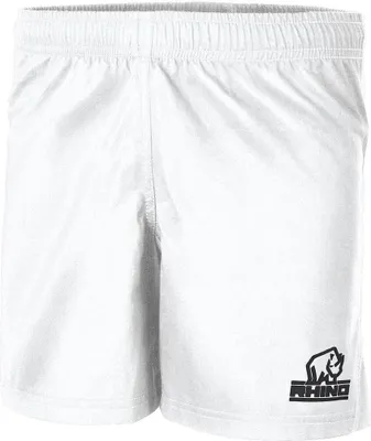 Image de Rhino - Short Auckland pour enfants RD1456 (M) (Blanc)