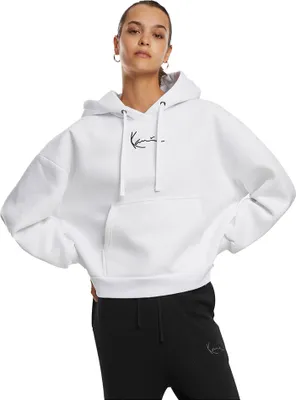 Produktbild von Karl Kani Small Signature Essential Os Kapuzenpullover Weiß L Frau Weiß L