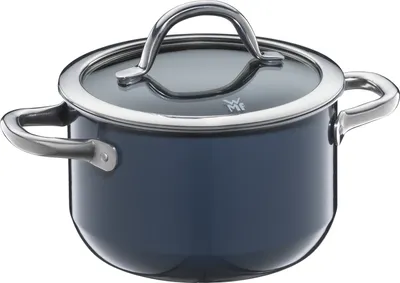 Image de WMF Fusiontec Inspire Kochtopf mit Deckel, 16 cm Blueberry 3201112862 4000530744593