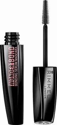 Zdjęcie produktu dla Rimmel Wonder'Bond Wydłużający tusz do rzęs z serum i biotyną 001 Black, 11 ml