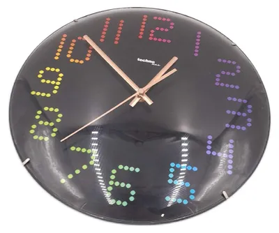 Produktbild von Technoline WT 7410, Wand, Analoge Uhr, Rund, Schwarz, Akku, 30 mm