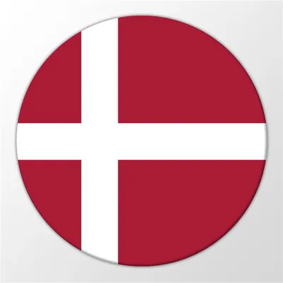 Produktbild von Huuraa Magnet Dänemark Flagge Geschenk Kühlschrankmagnet 59mm Kühlschrankmagnet Flaschenöffner Dänemark Flagge Präsent