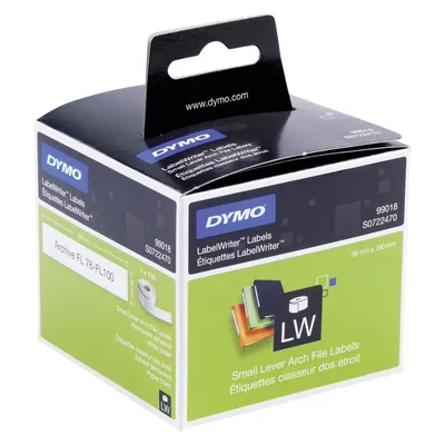 Obrázek produktu pro DYMO LW-Ordner-Etiketten schmal    38x190mm weiß 110St/Rolle