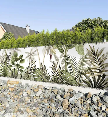 Produktbild von Zaunbanner Palmengarten Sichtschutz Garten Zaun